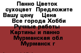 Панно Цветок - сухоцвет. Предложите Вашу цену! › Цена ­ 4 000 - Все города Хобби. Ручные работы » Картины и панно   . Мурманская обл.,Мурманск г.